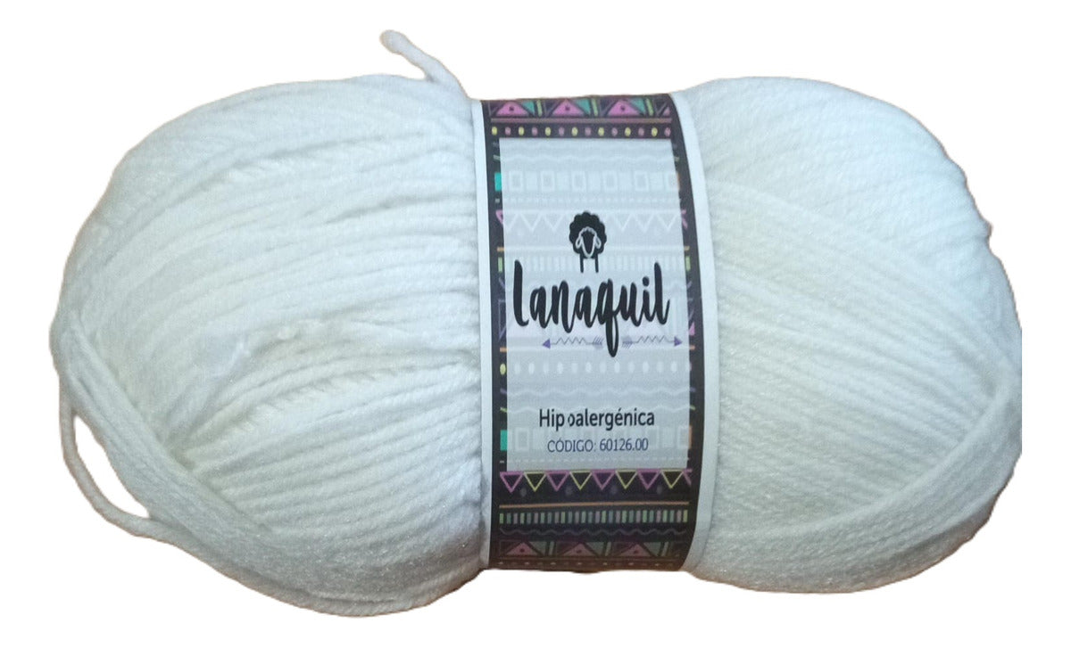 Lana Para Tejer Clasica Ovillo 100gr Hipoalergénica Lanaquil
