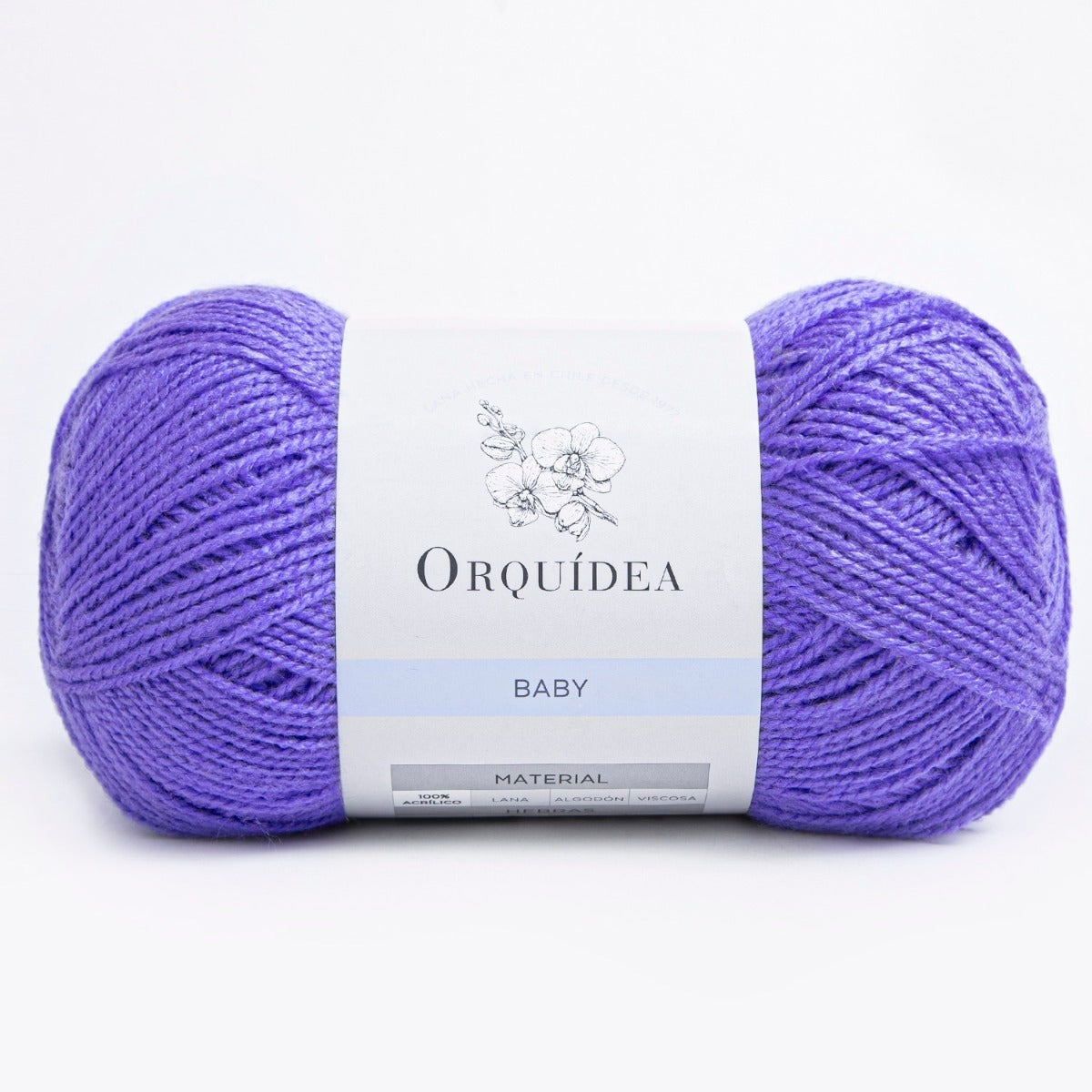 Lana Baby Orquídea Ovillo 100 Grs