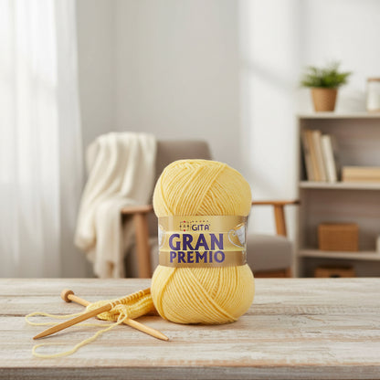 Lana Para Tejer Gran Premio Gita 100g Ovillo