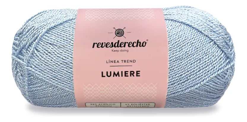 Hilo De Tejer Lumiere Lurex 100grs Revesderecho