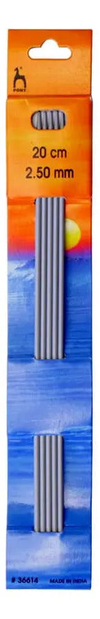 Palillos Rectos Pony 20 Cms 5x Doble Punta