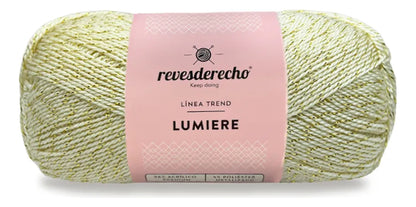 Hilo De Tejer Lumiere Lurex 100grs Revesderecho