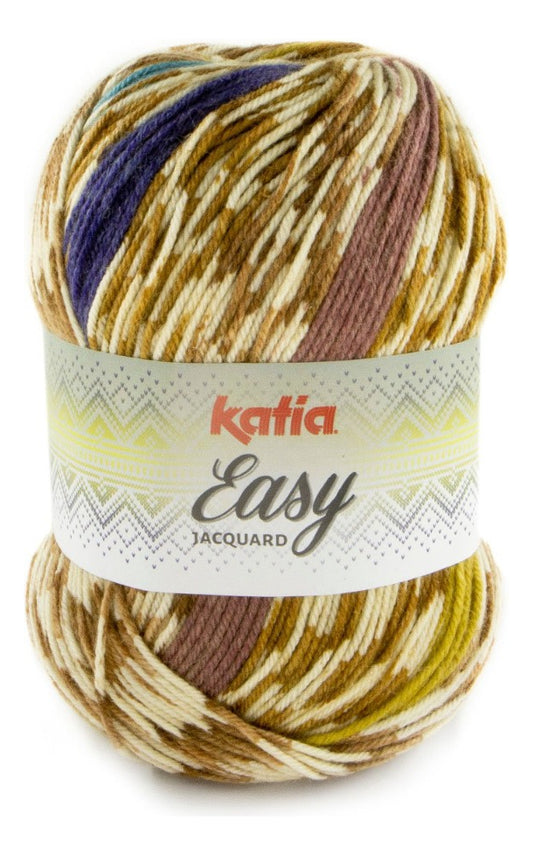 Katia Easy Jaquard  250 Grs. (30% Lana)
