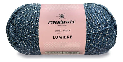 Hilo De Tejer Lumiere Lurex 100grs Revesderecho