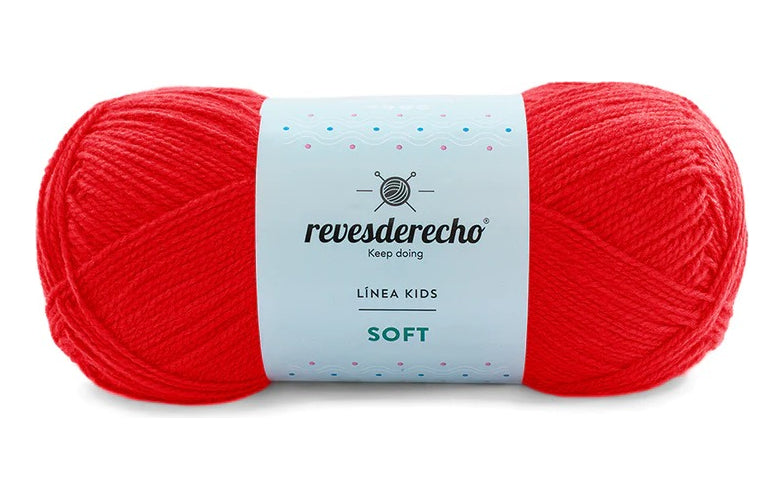Lana Bebe Soft Revesderecho Ovillo 100 Grs