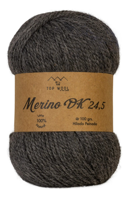 Lana Merino Dk 24.5 Teñida 100% Oveja Topwool 100 Grs.