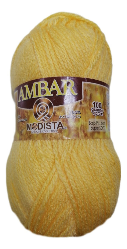 Lana Ámbar Modista 100grs