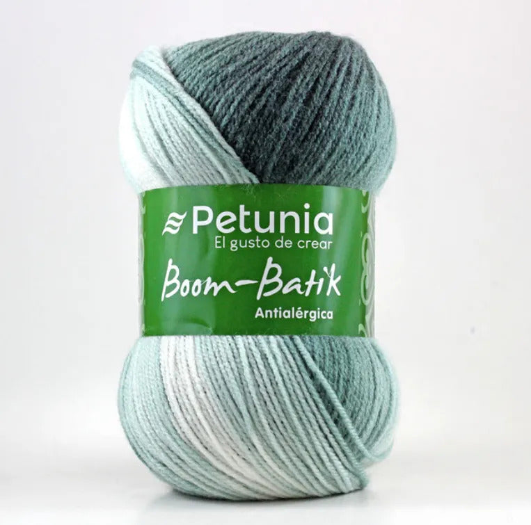 Lana Matizada Boom Batik Petunia - 100grs Antialérgica