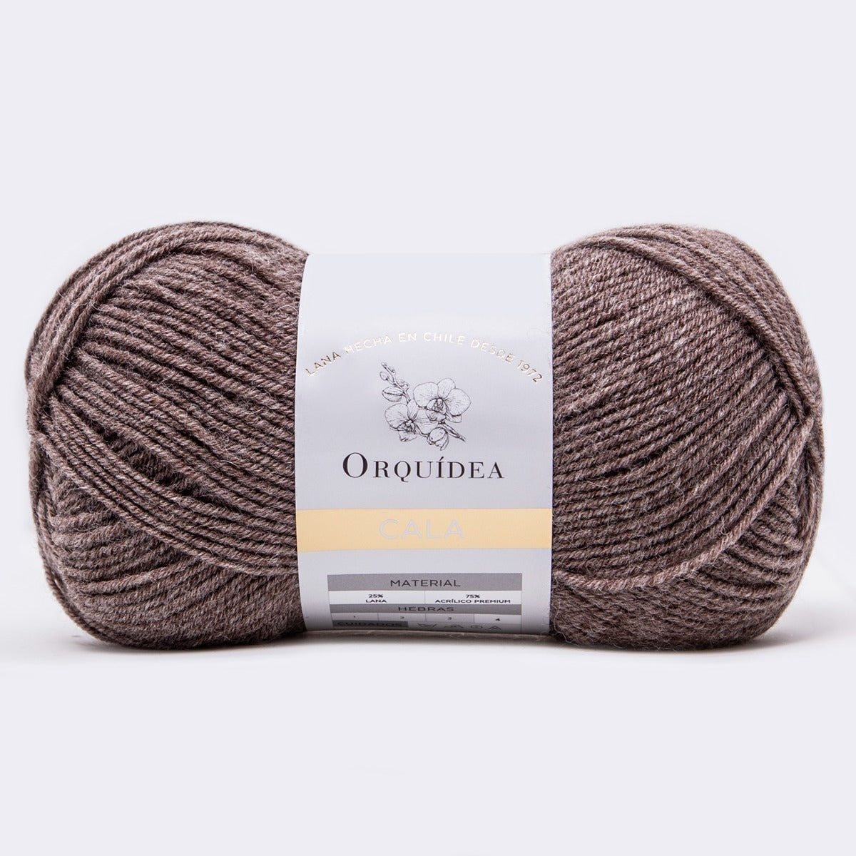 Cala Orquídea Ovillo 100 Grs (25% Lana 75% Acrilico Premium)