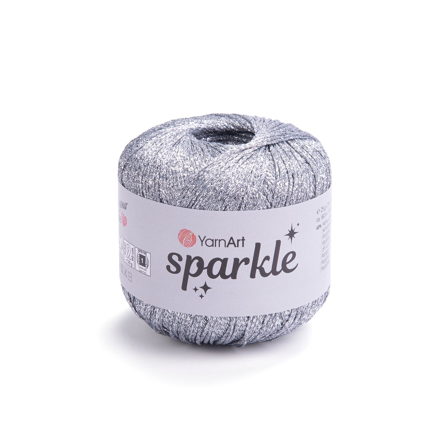 Hilo Sparkle 25grs Yarnart Brillo Glitter