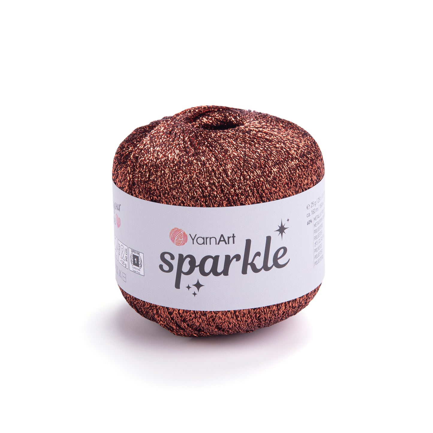 Hilo Sparkle 25grs Yarnart Brillo Glitter