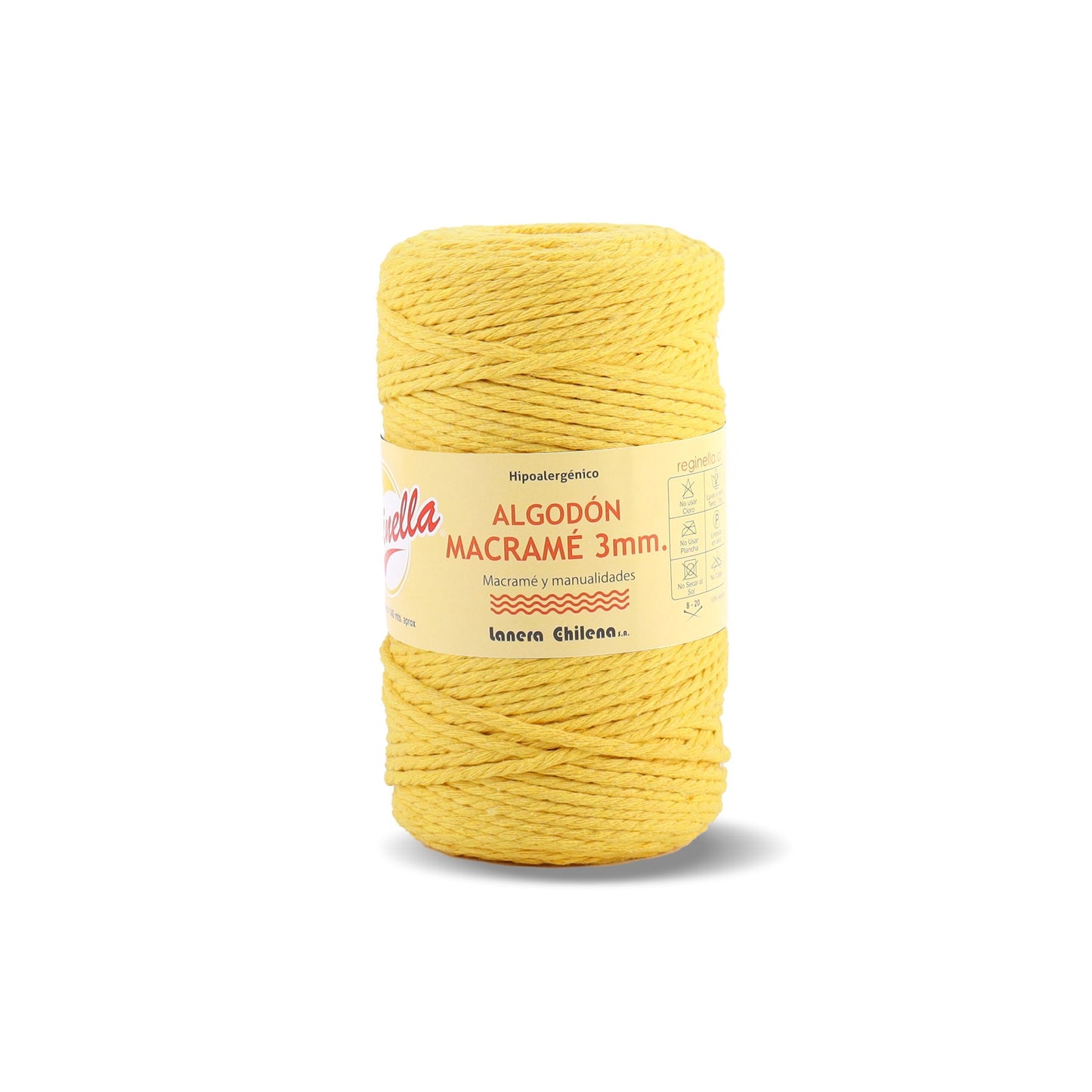 Cordón 3mm Para Macramé 400grs Reginella