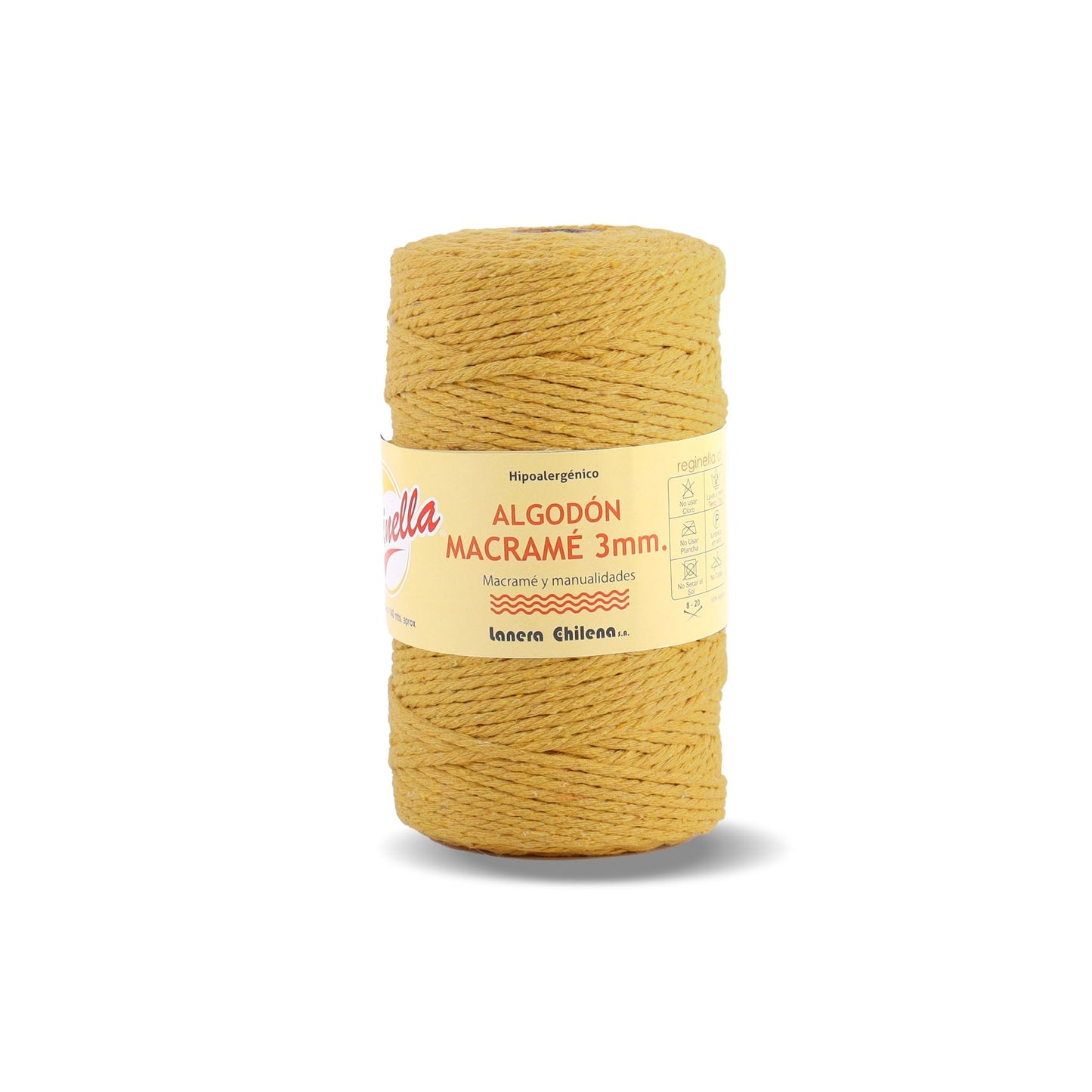 Cordón 3mm Para Macramé 400grs Reginella