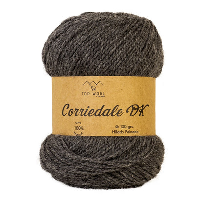 Lana Corriedale Dk Teñida 100% Oveja TopWool 100 Grs.