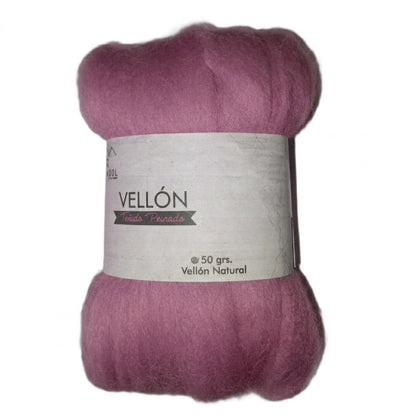 Vellón Teñido 100% Oveja Topwool 50 Grs.