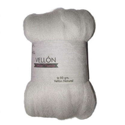 Vellón Teñido 100% Oveja Topwool 50 Grs.